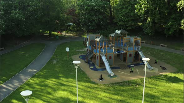 Playground for children 2 (Fort-Louis, France)