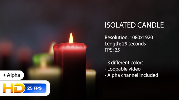 Isolated Candle