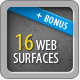 16 Resizable Web Surfaces - GraphicRiver Item for Sale