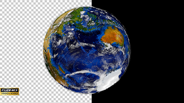 Colourful 3D Globe  