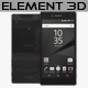 Element3D - Sony Xperia Z5 Premium Black - 3DOcean Item for Sale