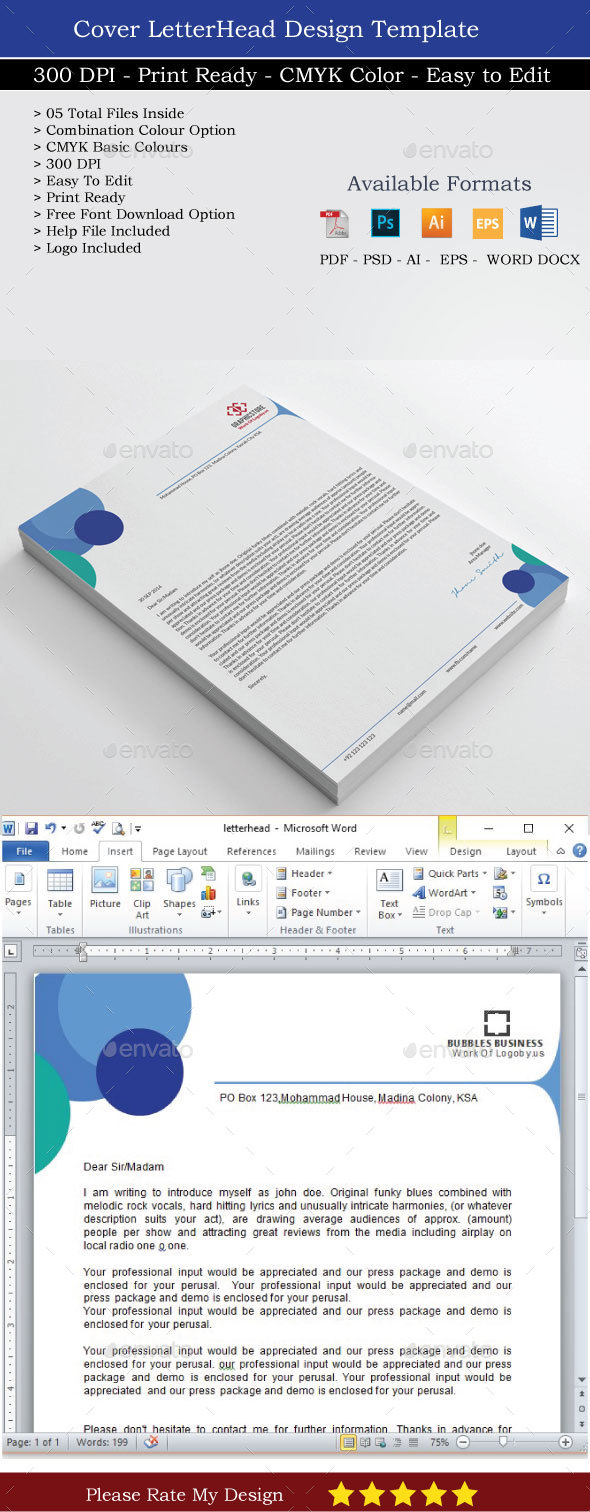 Letterhead Word Docx