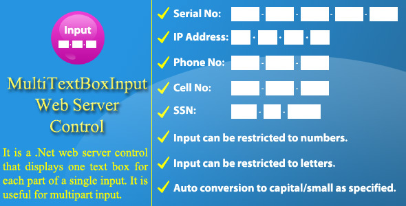 Multi Text Box Input - Kontrola serwera WWW