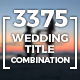 Elegant Wedding Title Combination Pack - VideoHive Item for Sale