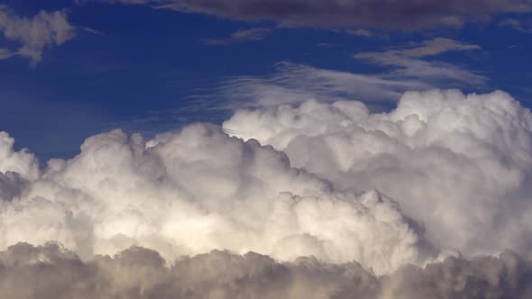 Cumulus Clouds Time Lapse