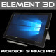 Element 3D - Microsoft surface pro 3 - 3DOcean Item for Sale