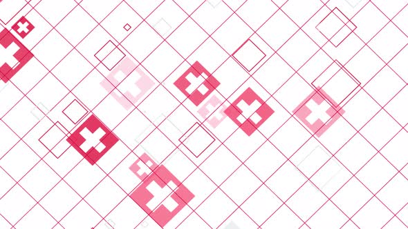 Medical Symbols 4K Background