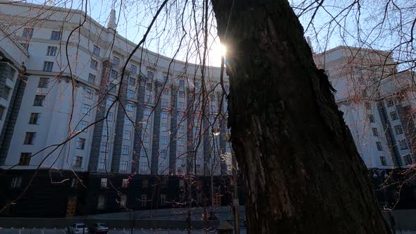 The Symbol of Politics in Ukraine  Government Building