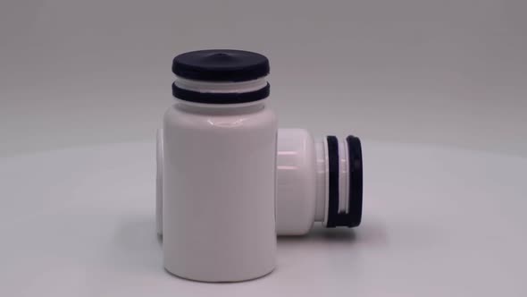 plastic medicine bottles