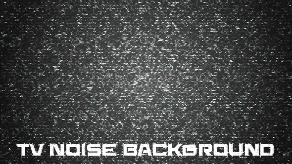 TV Noise Background