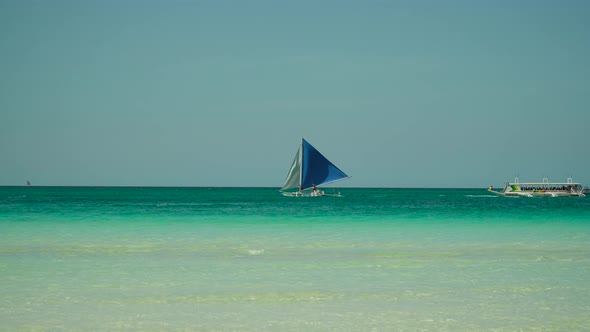 Sailing Yacht Blue Sea