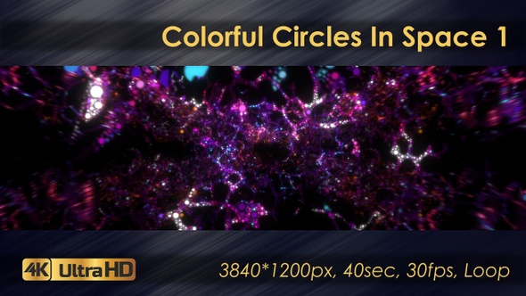 Colorful Circles In Space 1