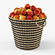 Wicker Apple Basket Ikea Maffens - 3DOcean Item for Sale