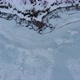 Frozen lake with breaked ice filmed from above - VideoHive Item for Sale