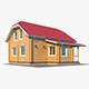Log House 04 - 3DOcean Item for Sale