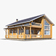 Log House 05 - 3DOcean Item for Sale