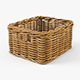 Wicker Basket Ikea Byholma 1 Natural - 3DOcean Item for Sale