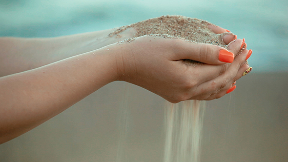 Strewing Sand Through Fingers