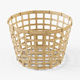 Wicker Basket Ikea Gaddis (diameter 32) - 3DOcean Item for Sale