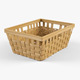 Wicker Basket Ikea Knarra 1 (Natural Color) - 3DOcean Item for Sale