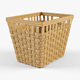 Wicker Basket Ikea Knarra 2 (Natural Color) - 3DOcean Item for Sale