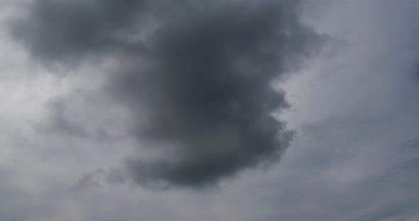 Beautiful Background. Weather .Rain Clouds. Time Interval