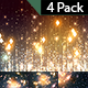 Glowing Particles and Rays-4 Pack - VideoHive Item for Sale