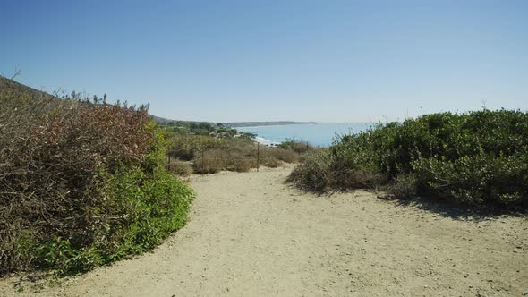 Path leading to El Matador State Beach