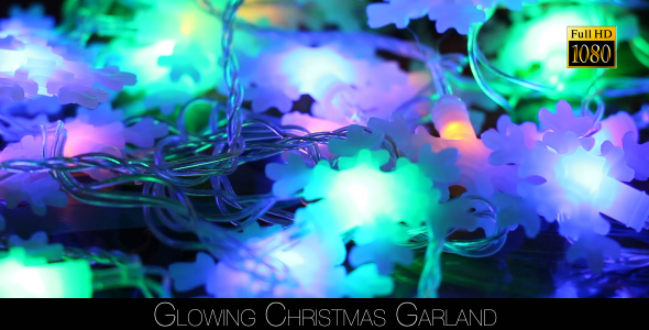 Glowing Christmas Garland