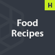 Food Recipes - HTML Template - ThemeForest Item for Sale