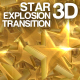 Star 3D Explosion Transition - VideoHive Item for Sale