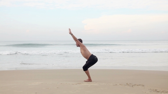 Yoga On The Beach