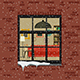 Winter Window in Brick Wall - GraphicRiver Item for Sale
