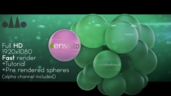 Green Pink Spheres Intro