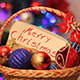 Merry Christmas Colorfull Balls - VideoHive Item for Sale