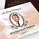 Loving Memory Funeral Postcard Template - GraphicRiver Item for Sale