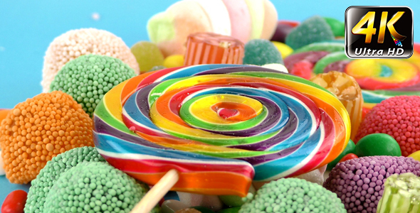 Candy Sweet Jelly Lolly and Delicious Sugar Dessert 10