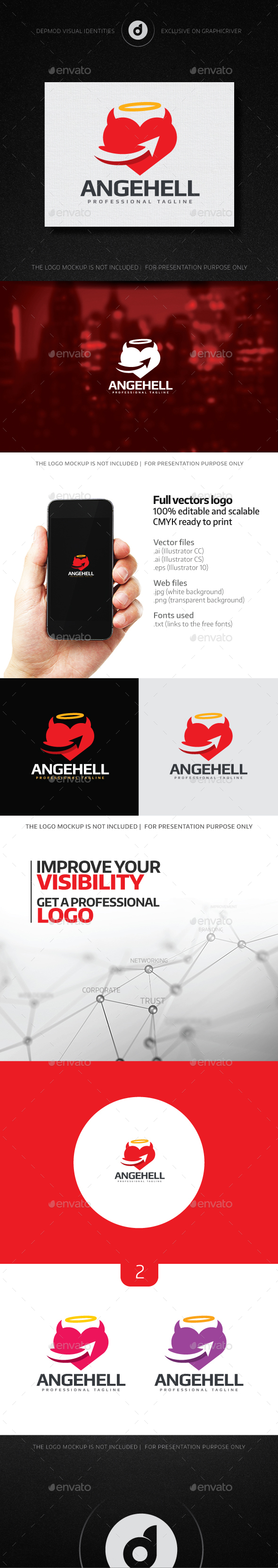 AngeHell Logo