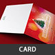 Christmas Greeting Card Template 