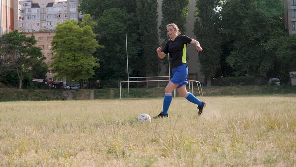 Girl Soccer Player