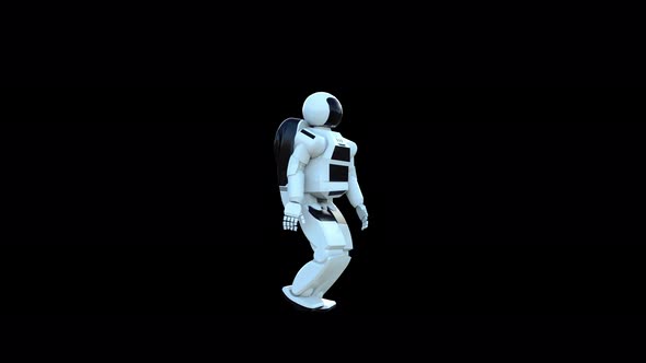 4K Asimo Humanoid Robot