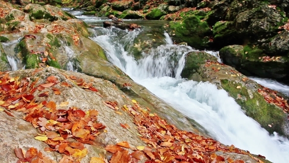 Peaceful Waterfall