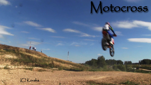 Jumping Motocross Racer 