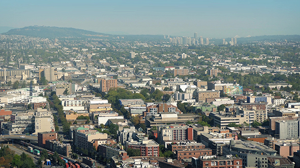 Looking Out Over City Vista