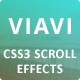 Viavi CSS3 Scroll Effects - CodeCanyon Item for Sale