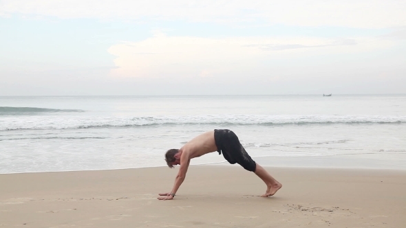 Yoga On The Beach