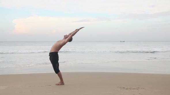 Yoga On The Beach