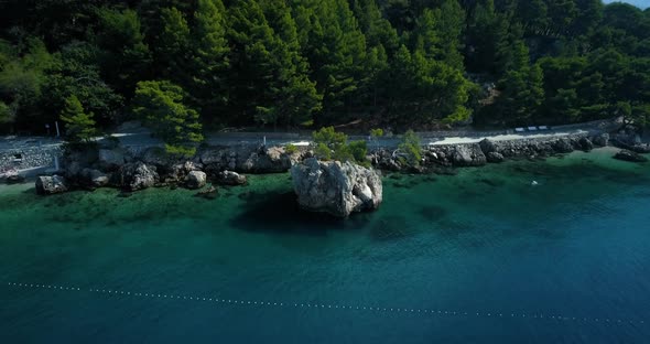 View of coastline