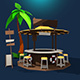 Beach Bar - 3DOcean Item for Sale