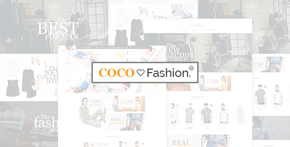 Coco - Fashion Store HTML Template